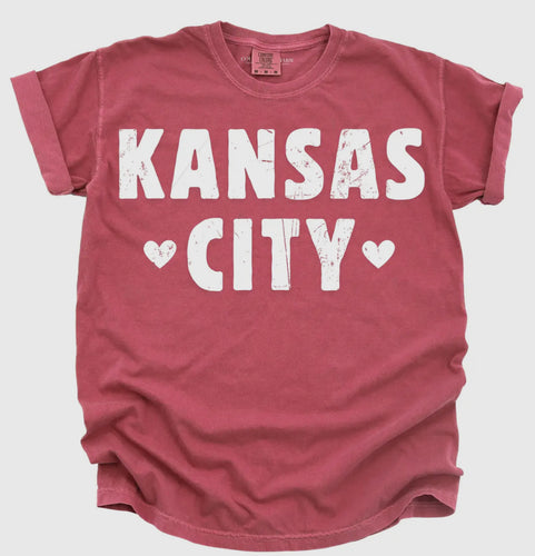 Kansas City-Vintage crimson tee