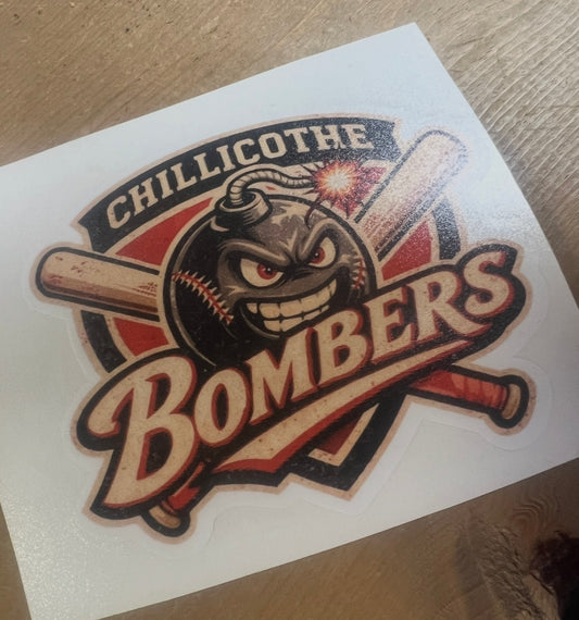Bombers car decal