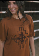 Aztec graphic netural tee