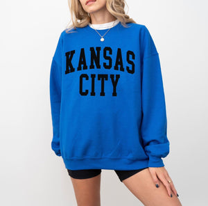 Blue KC sweatshirt