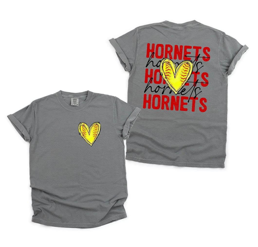 Hornet softball tee