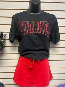 Teacher puff tee