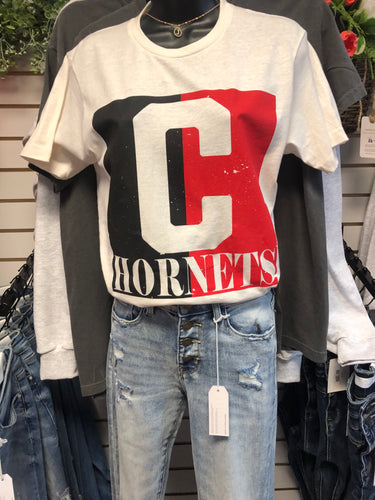 Two tone spirit tee