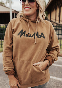 Retro camel hoodie