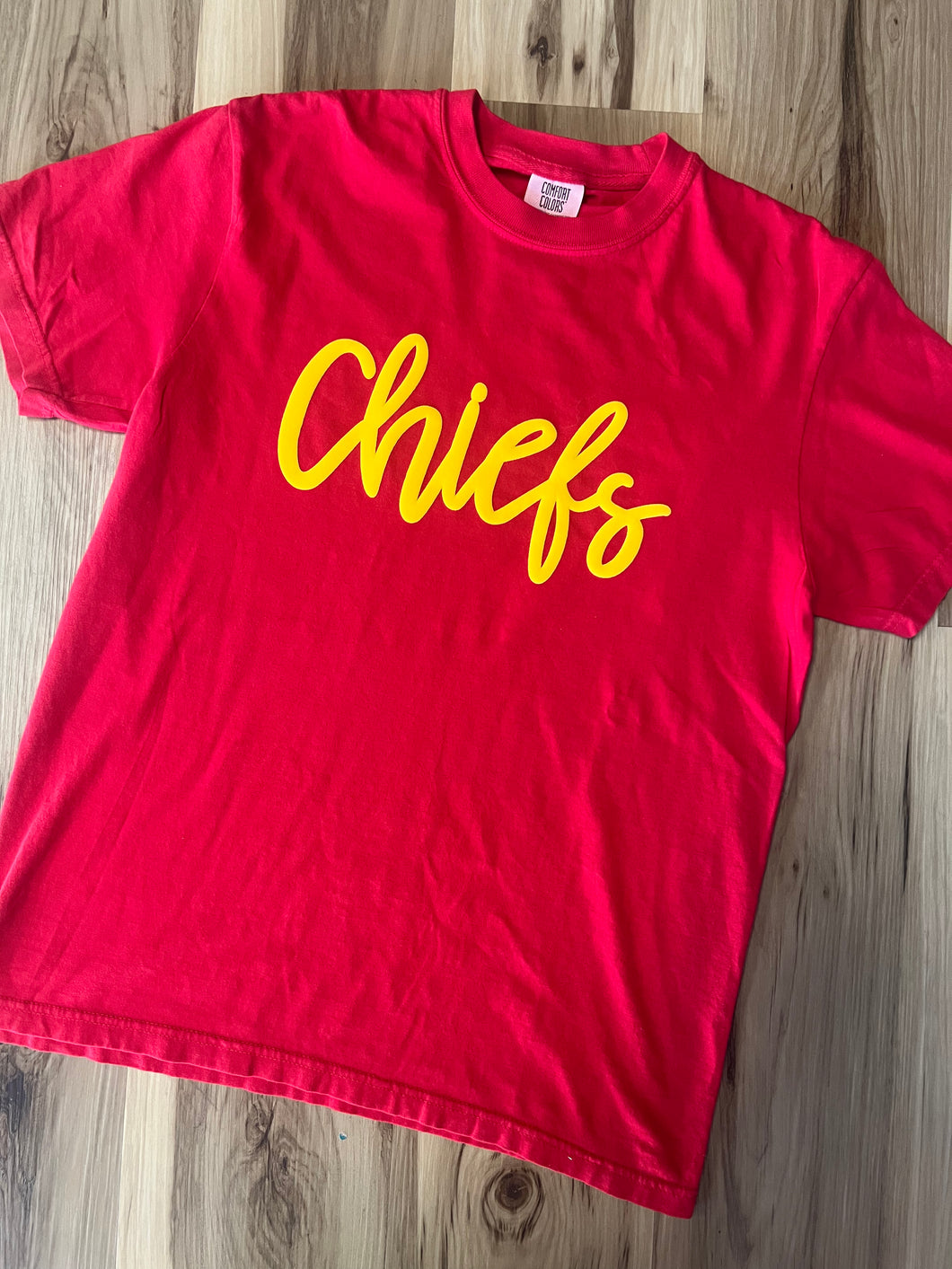 Kc puff red tee