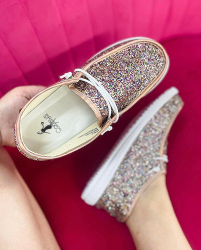 Kayak Boat Shoe-multi glitter