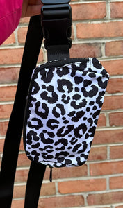 Leopard bum bag
