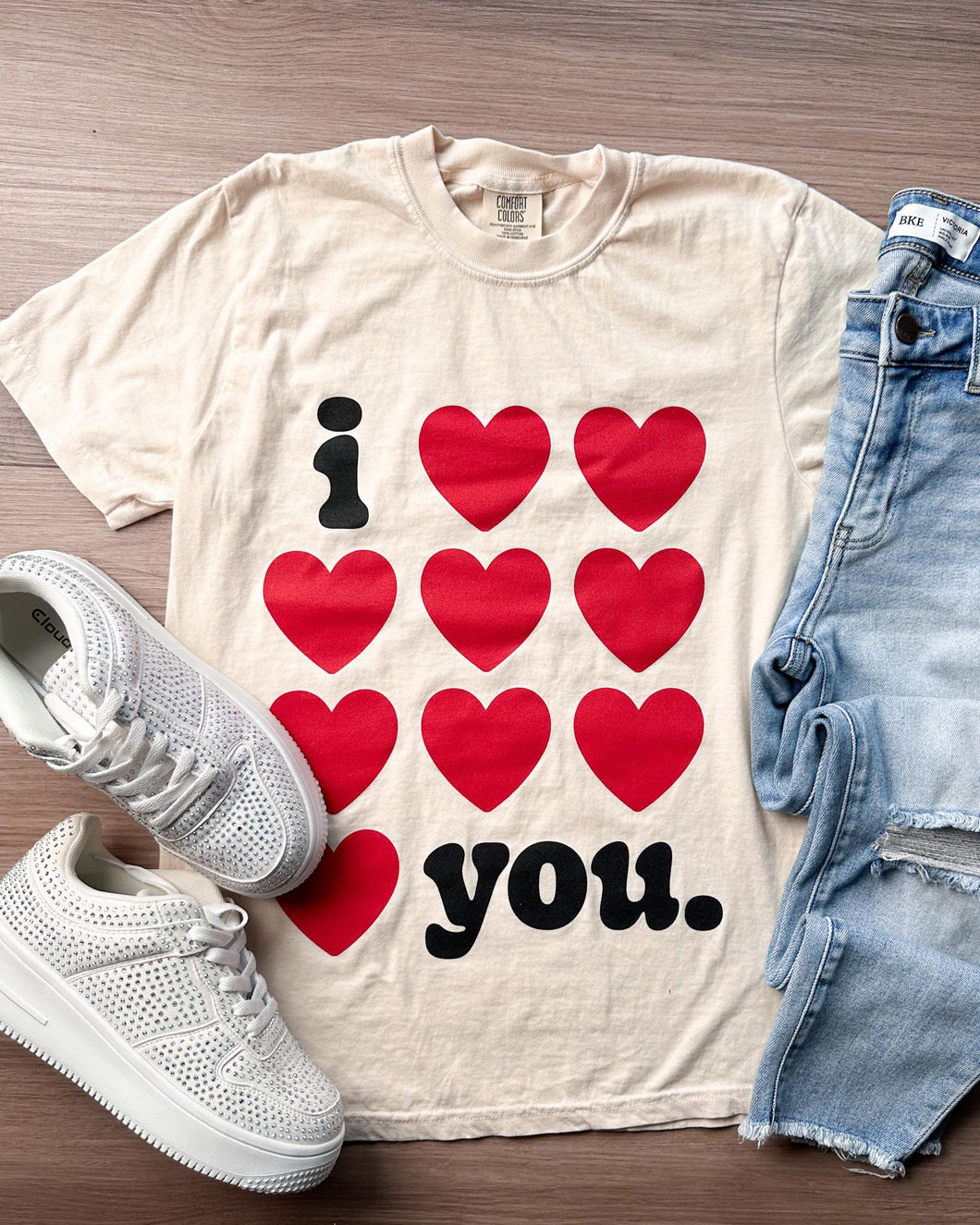 I love you CC tee