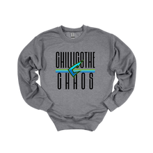 Chillicothe Chaos Narrow text mascot