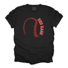 Red Rage baseball laces