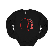 Red Rage baseball laces