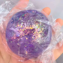 Glitter Maltose Squishy Stress Ball: Random