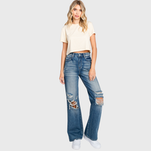 HIGH RISE RIGID VINTAGE FLARE