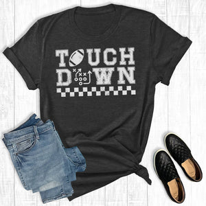 Retro Football Touchdown Graphic tee