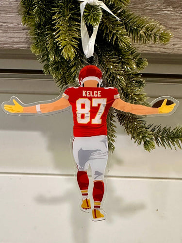 Kansas City Acrylic Ornaments: Kelce