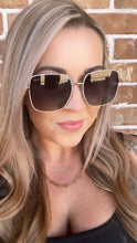 Evie in Black - Women's Large Polarized Square Sunglasses