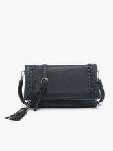 Honey Rectangular Crossbody Bag – Chain Strap | M2435 : Black