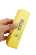 Yellow Salted Butter Wax Cracking PU Foam Squishy: YELLOW / ONE SIZE