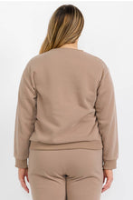Plus Size Classic Poly Fleece Crewneck Pullover: Red / 2X