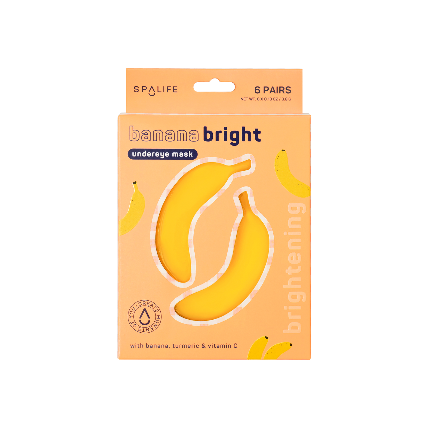 Banana Bright Undereye Mask - 8 Pairs