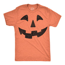 Pumpkin Face Youth T Shirt: Orange / M