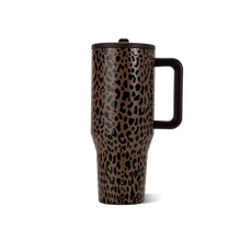 Brown Leopard HydroJug 40 oz Traveler Tumbler