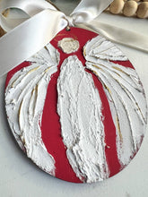 Angel Christmas Ornament Memorial Guardian Angel Red: Fair