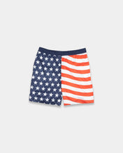 American Flag Diamond Pro Mesh Shorts - Youth: YS