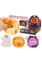 BIG Halloween Characters Sugar Maltose Squishy w/ Charm: ASSORTED / ONE SIZE
