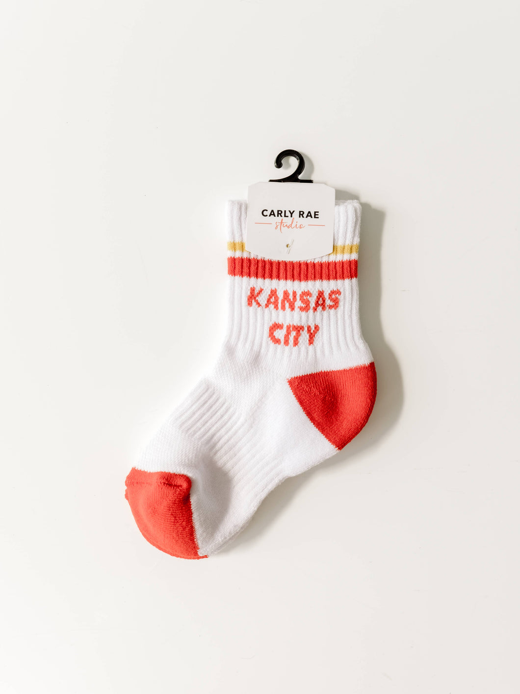 Kansas City Crew Socks - Youth - Red & Yellow