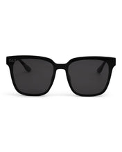 Cam - Women's Medium/ Large Square Sunglasses: Black