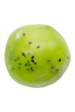 Green Kiwi Granular Slushy Filled Zero Rebound TPR Squishy: GREEN / ONE SIZE