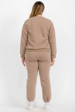 Plus Size Classic Poly Fleece Crewneck Pullover: Red / 2X