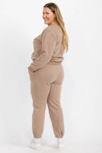 Plus Size Classic Poly Fleece Crewneck Pullover: Red / 3X