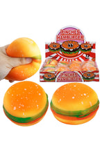Realistic Hamburger Fluffy Slime Filled Squishy: AS SHOWN / ONE SIZE