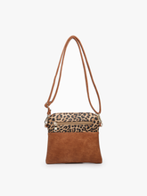 M1785 Tara Double Zip Crossbody Bag/Wristlet: Bubblegum