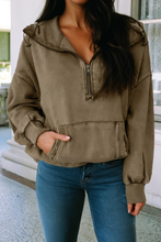 LDC Solid Casual Long Sleeve Hoodie: Elmwood / XL
