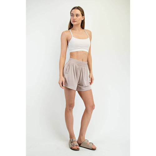 TULIP SHORT: Taupe