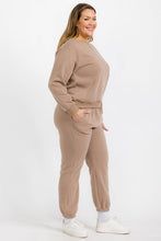 Plus Size Classic Poly Fleece Crewneck Pullover: Red / 3X