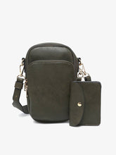 Parker 3 Compartment Crossbody w/ Pouch | M2080 : Cocoa Pearl
