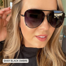 SHAY - Women's Polarized Large Hair Friendly Aviator: Purple