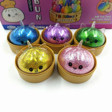 5.5CM Realistic Steamed Bun Squishy Stress Toy: 5.5CM