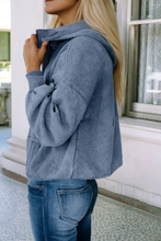 LDC Solid Casual Long Sleeve Hoodie: Elmwood / S