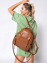 Lillia Convertible Backpack w/ Long Strap | BP2280 : Brown