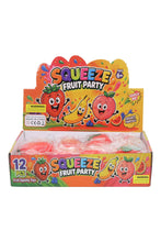Strawberry Fluffy Slime Filled TPR Squishy Toy: STRAWBERRY / ONE SIZE