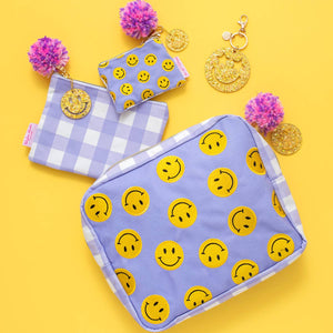 Smiley Stars Confetti Keychain