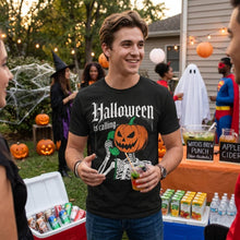 Halloween Is Calling Men's T Shirt: Heather Black - Halloween Is Calling / 3XL