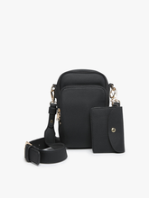 Parker 3 Compartment Crossbody w/ Pouch | M2080 : Cocoa Pearl