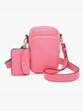 Parker 3 Compartment Crossbody w/ Pouch | M2080 : Cocoa Pearl