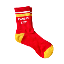 Kansas City Crew Socks - Red & Gold